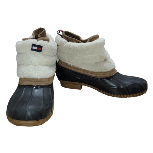 Tommy Hilfiger Shoes - Tommy Hilfiger TWROANA Womens Sherpa Lined Duck Boots Size 7